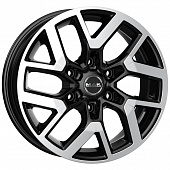 Литые диски MAK Gravel 7.5x17 6/139.7 ET33 d-100.1 Black Mirror (F7570GRBM33VU)