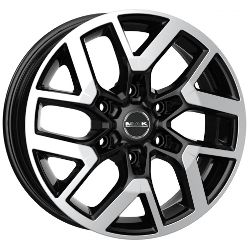 Литые диски MAK Gravel 8.0x18 6/139.7 ET53 d-92.3 Matt Black (F8080GRMB53VK3)