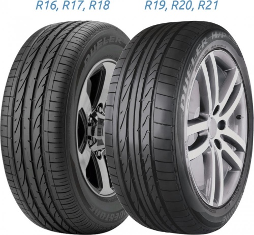 Летние шины Bridgestone Dueler H/P Sport 235/55 R19 101V